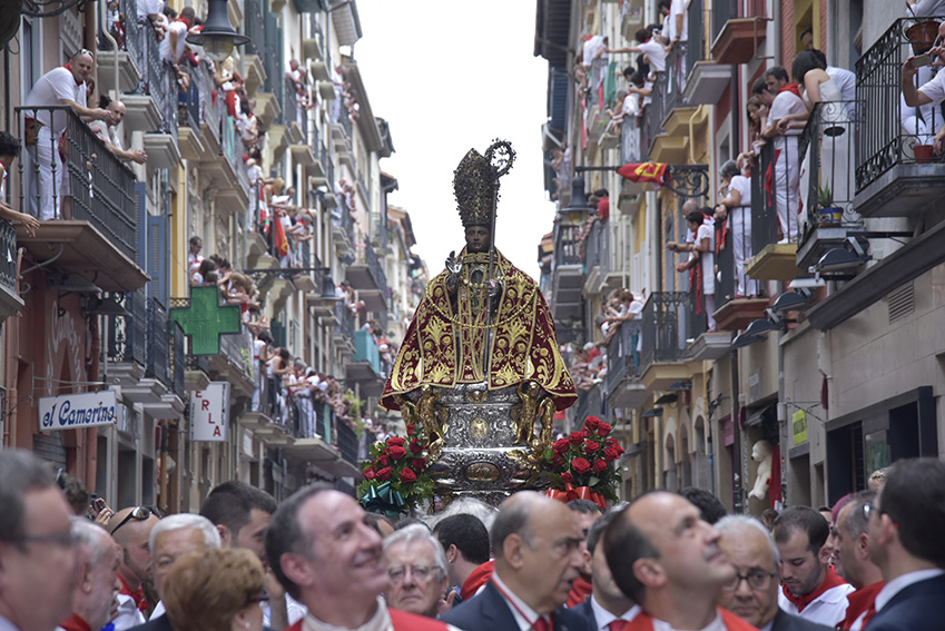 La fiesta Sanfermines Pamplona 2022